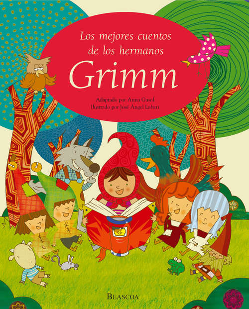 Book cover of Los mejores cuentos de los hermanos Grimm