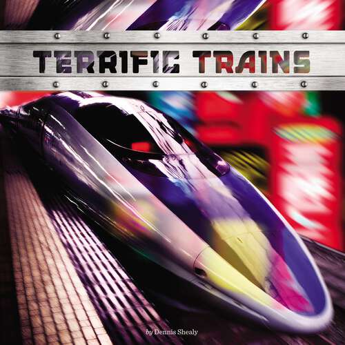Book cover of Terrific Trains (Penguin Core Concepts)