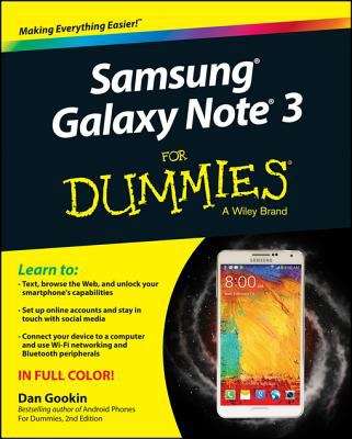 Book cover of Samsung Galaxy Note For Dummies