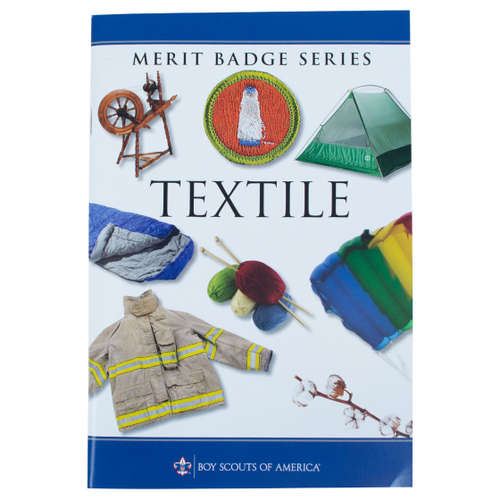 Book cover of Textile Merit Badge Pamphlet (Merit Badge Ser.)