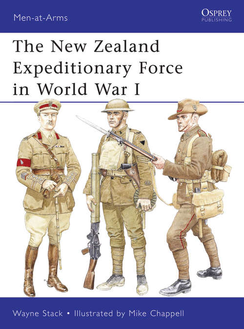 Book cover of The New Zealand Expeditionary Force in World War I
