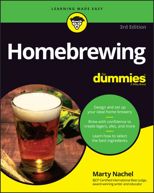 Book cover of Homebrewing For Dummies (3)
