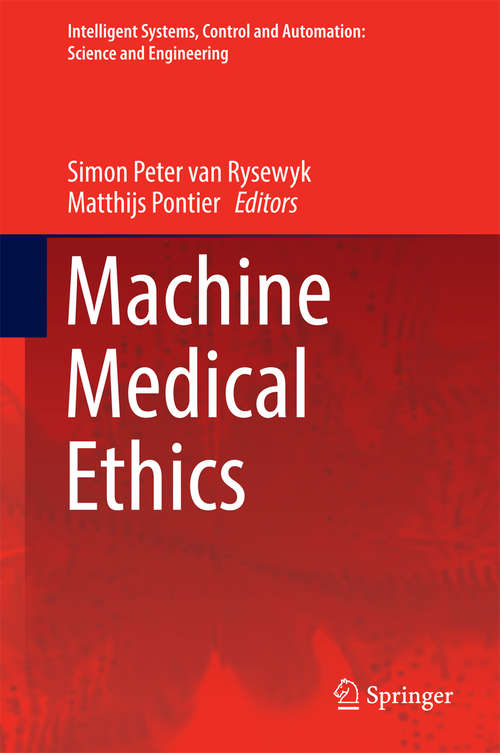Book cover of Machine Medical Ethics