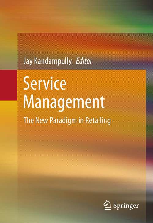 Book cover of Service Management