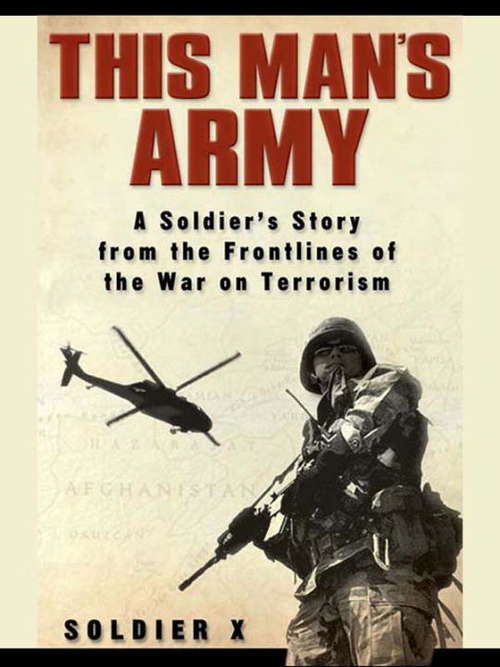 Book cover of This Man's Army