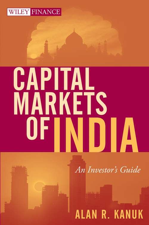 Book cover of Capital Markets of India