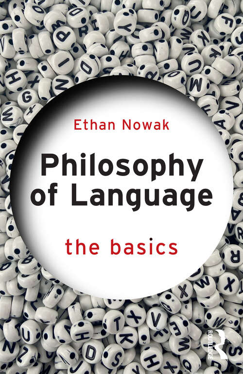 Book cover of Philosophy of Language: The Basics (The Basics)