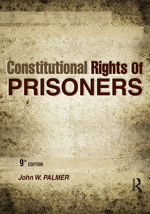 Cover image of Constitutional Rights of Prisoners