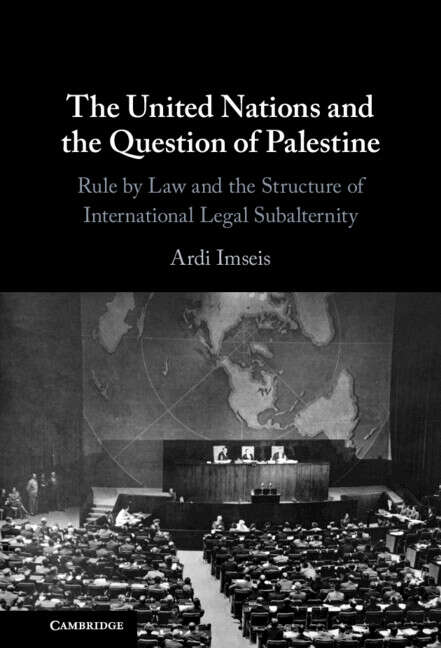 Book cover of The United Nations and the Question of Palestine