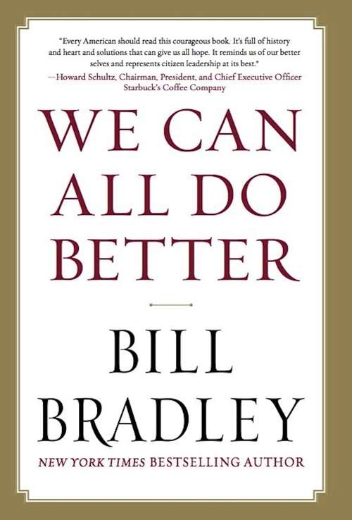 Book cover of We Can All Do Better