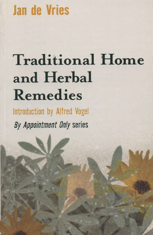 Book cover of Traditional Home and Herbal Remedies