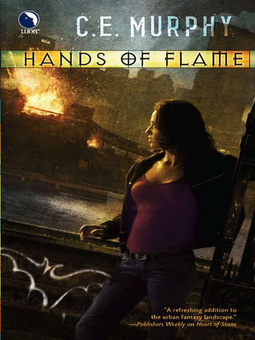 Book cover of Hands of Flame (The Negotiator Trilogy, Book #3)