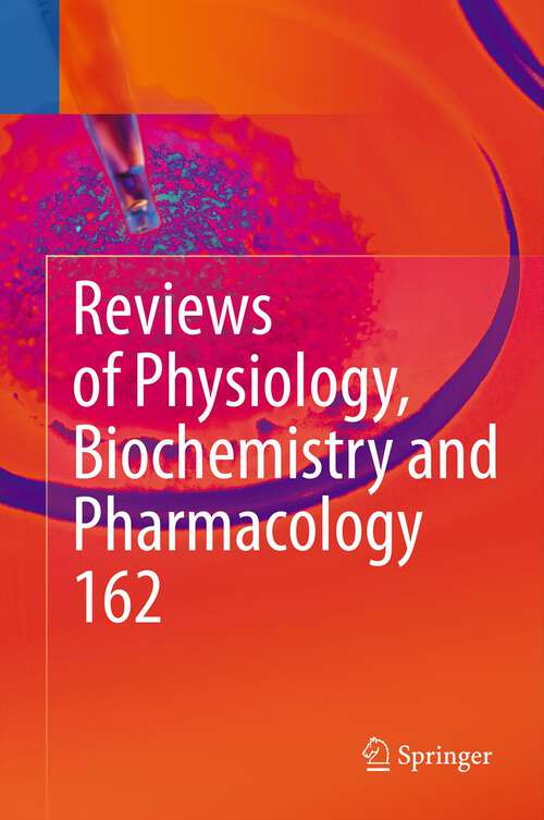 Book cover of Reviews of Physiology, Biochemistry and Pharmacology