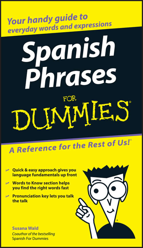 Book cover of Spanish Phrases For Dummies