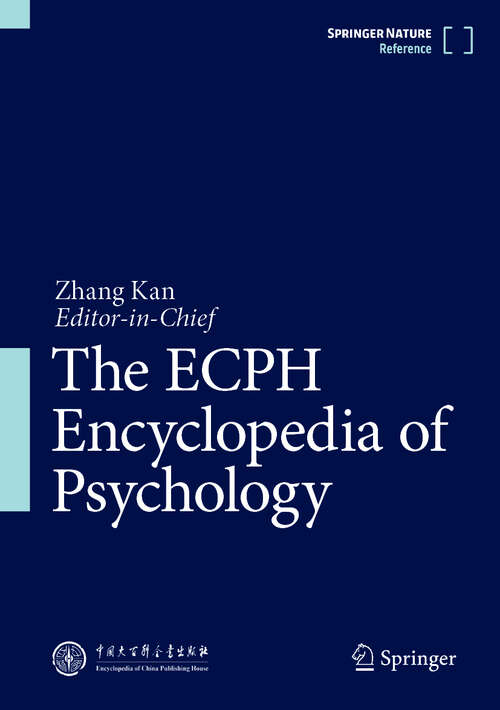Book cover of The ECPH Encyclopedia of Psychology