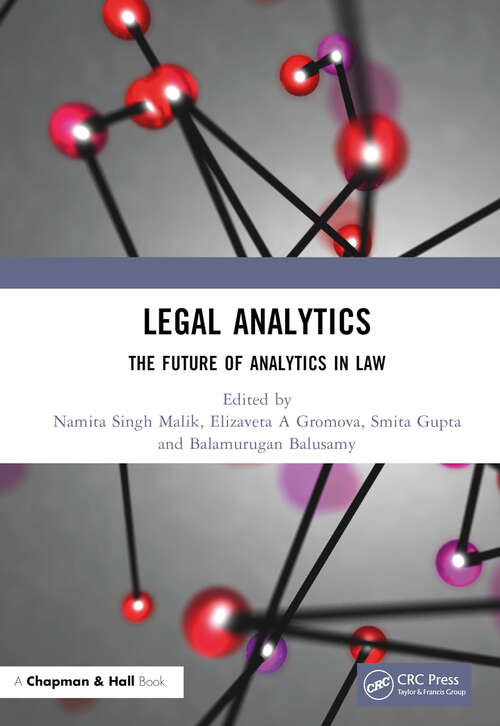 Book cover of Legal Analytics: The Future of Analytics in Law