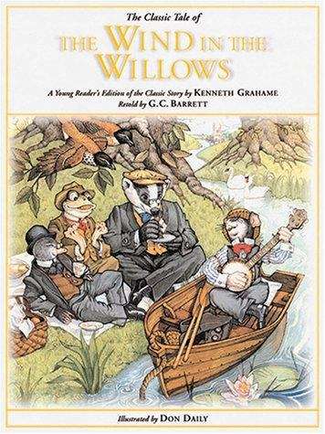 Book cover of The  Wind in the Willows (abridged)