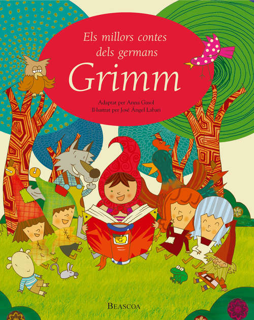Book cover of Els millors contes dels germans Grimm