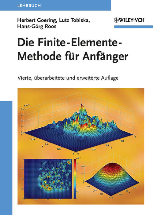 Book cover of Die Finite-Elemente-Methode für Anfänger