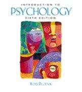 Book cover of Introduction to Psychology 6th Edition
