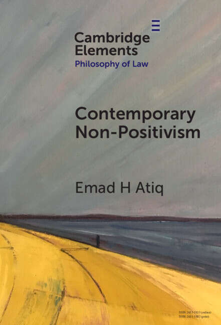 Book cover of Contemporary Non-Positivism (Elements in Philosophy of Law)