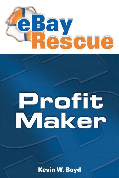 Book cover of Ebay Rescue Profit Maker