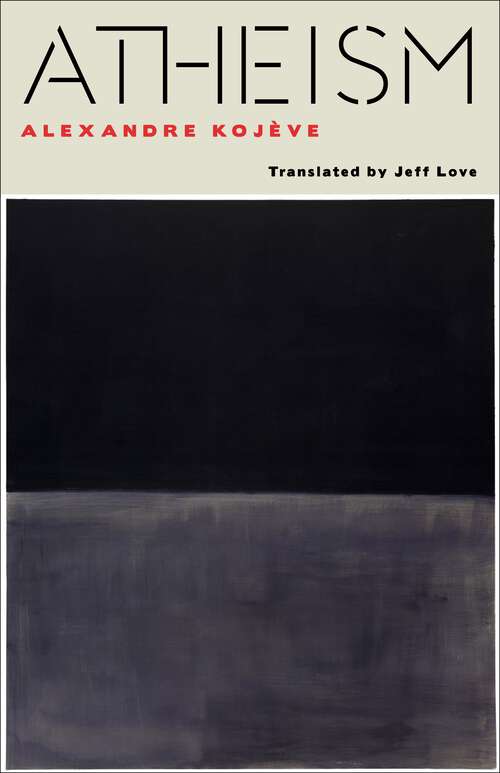 Book cover of Atheism