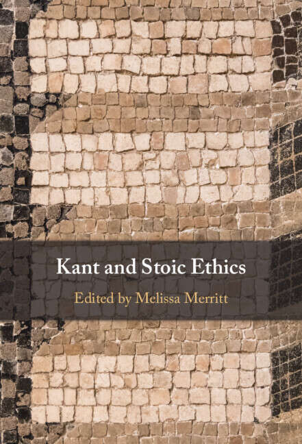 Book cover of Kant and Stoic Ethics