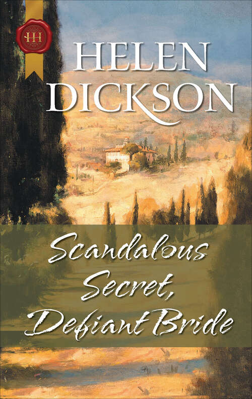 Book cover of Scandalous Secret, Defiant Bride