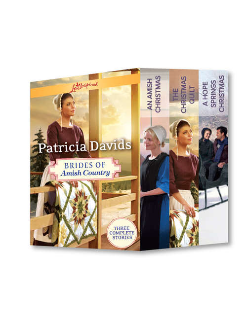Book cover of Patricia Davids Christmas Brides of Amish Country