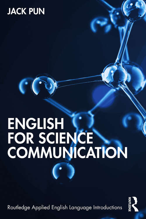 Book cover of English for Science Communication (1) (Routledge Applied English Language Introductions)