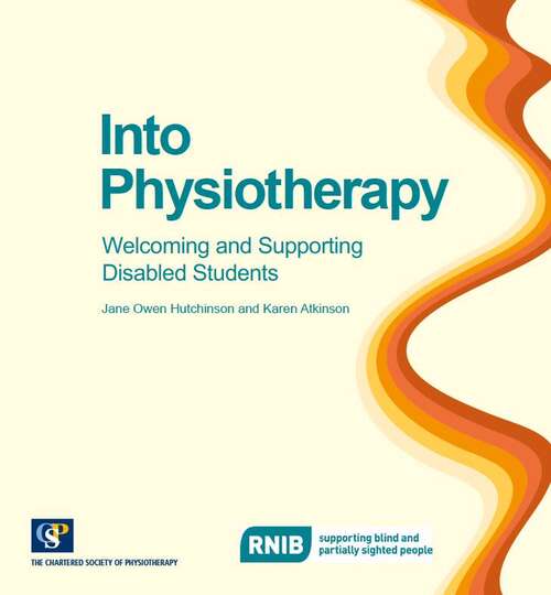 Book cover of Into Physiotherapy