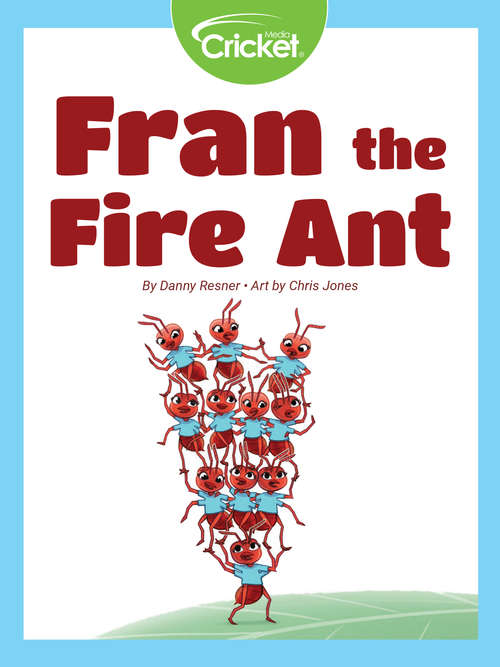 Book cover of Fran the Fire Ant