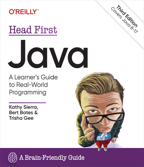 Book cover of Head First Java: A Brain-Friendly Guide (3)
