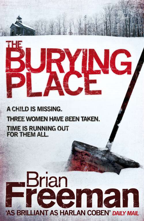 Book cover of The Burying Place: A high-suspense thriller with terrifying twists