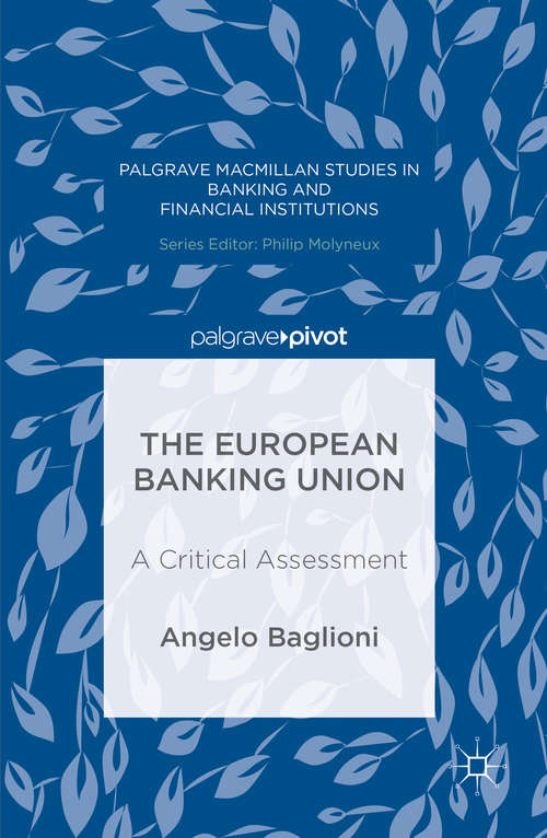 Book cover of The European Banking Union