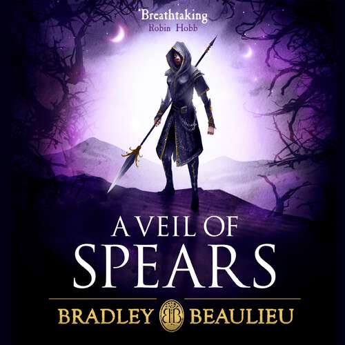 Book cover of A Veil of Spears (The Song of the Shattered Sands)