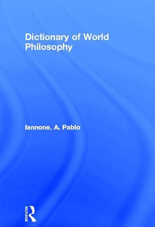 Dictionary of World Philosophy