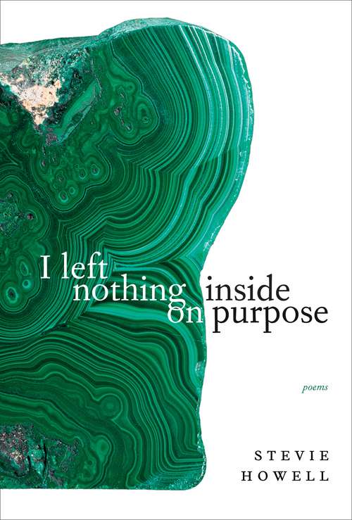 Book cover of I left nothing inside on purpose