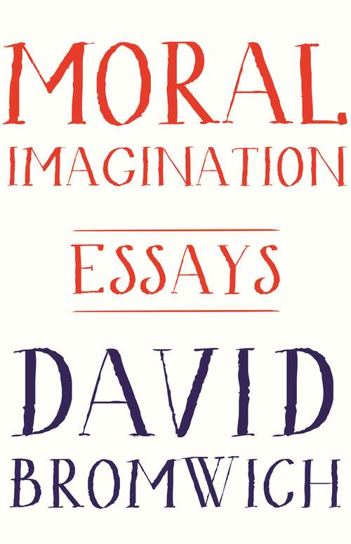 Book cover of Moral Imagination