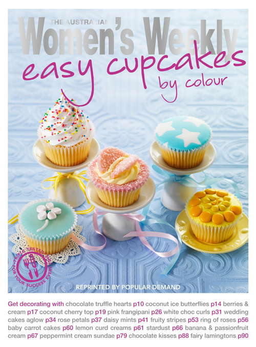 Book cover of Easy Cupcakes by Colour