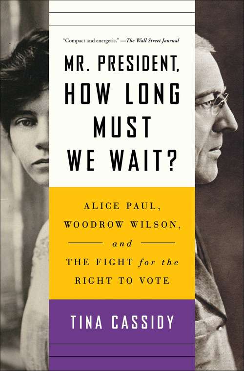 Book cover of Mr. President, How Long Must We Wait?: Alice Paul, Woodrow Wilson, and the Fight for the Right to Vote