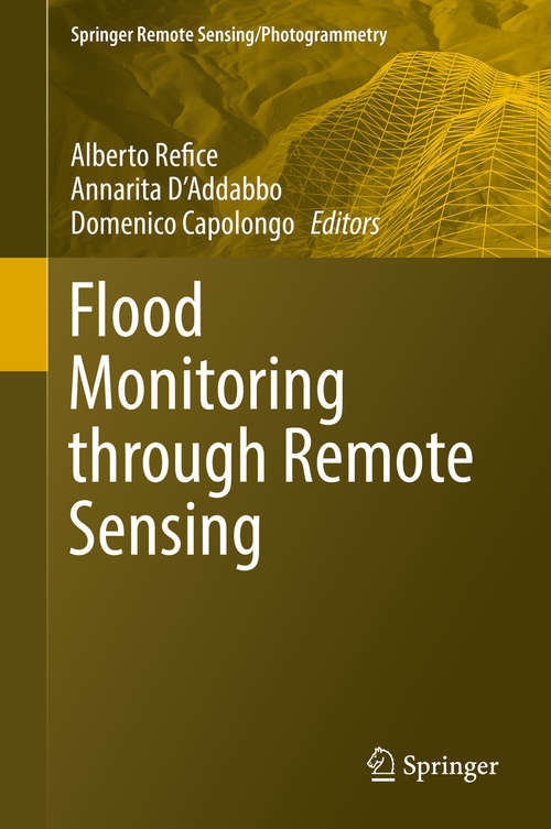 Book cover of Flood Monitoring through Remote Sensing
