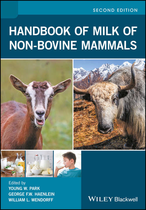 Book cover of Handbook of Milk of Non-Bovine Mammals