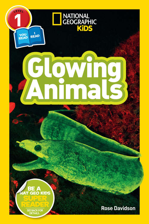 Book cover of Glowing Animals (Readers)
