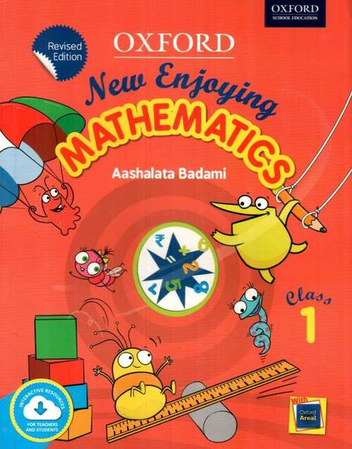 Book cover of New Enjoying Mathematics class 1 - ICSE