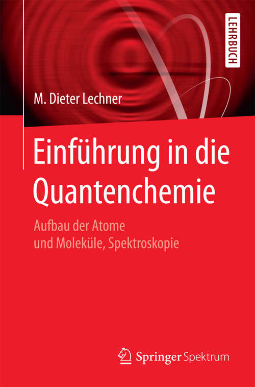 Book cover of Einführung in die Quantenchemie