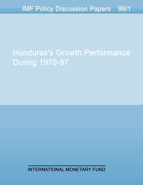 Book cover of IMF Policy Discussion Paper (Imf Policy Discussion Papers: Policy Discussion Paper No. 99/1)
