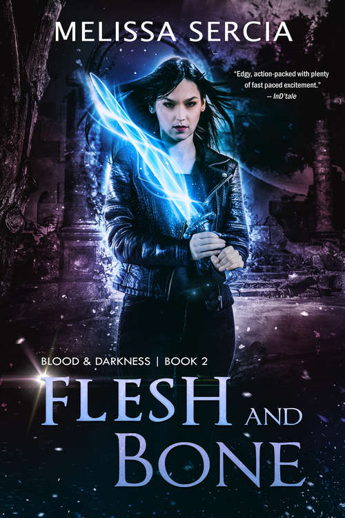 Book cover of Flesh and Bone (Blood and Darkness #2)