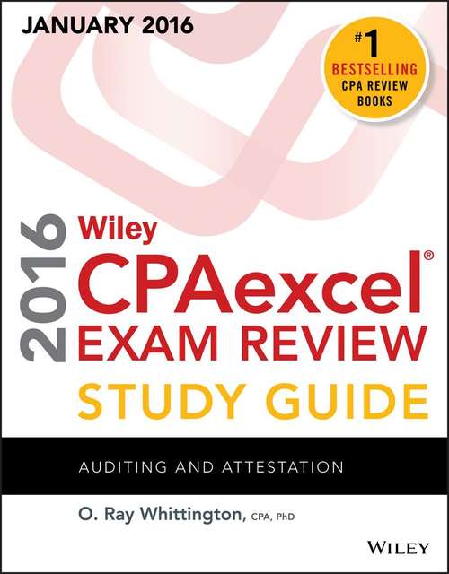 Book cover of Wiley Cpaexcel Exam Review 2016 Study Guide January: Auditing And Attestation